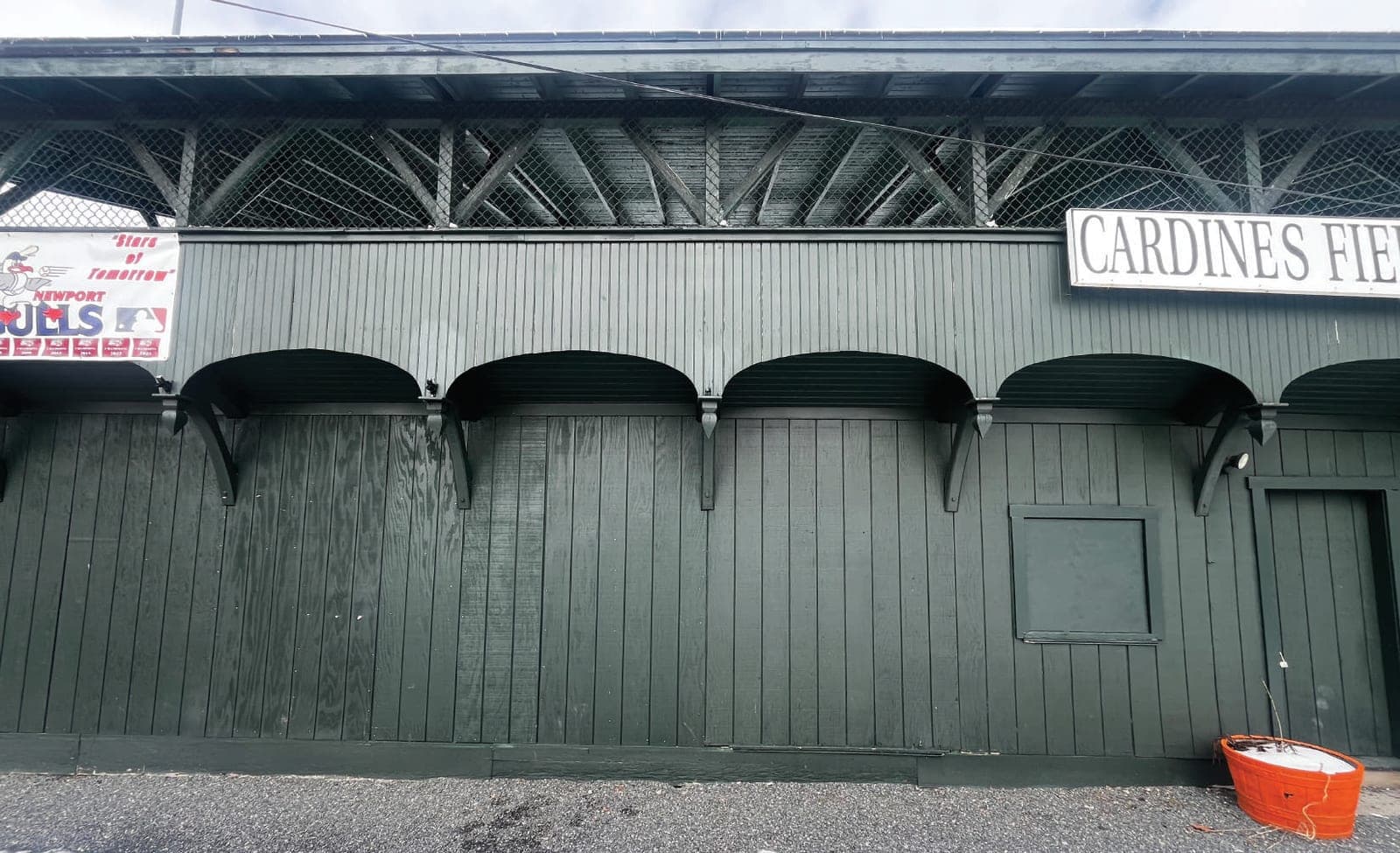 Cardines Field grandstand exterior
